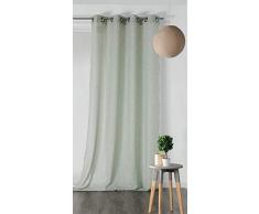 Linder Voilage, 72Pourcentpolyester 28Pourcentcoton, Vert, 140x240