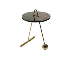 BigBuy Home Marmol Table dappoint Multicolore Taille unique 45 x 46 x 66 cm