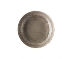 Arzberg joyn Grey Assiette Creuse 23Â cm, Porcelaine, Gris, 22Â x 22Â x 10Â cm