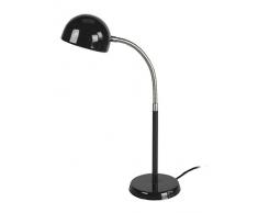 Tosel 90032 Lampe de Bureau Bolita Acier 60 W G9 Noir