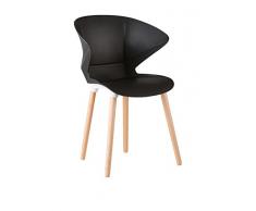 SuperStudio Lo + deModa Set Chaise 2 unités. First Prisme Noir