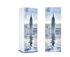 Oedim Stickers en Vinyle pour rÃ©frigÃ©rateur Tour York Plusieurs Dimensions 185 x 60 cm AdhÃ©sif rÃ©sistant et Facile Ã appliquer AdhÃ©sif dÃ©coratif Design Ã©lÃ©gant
