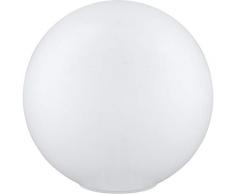 EGLO 95777 Lampe de table, Verre, E14, Weiss