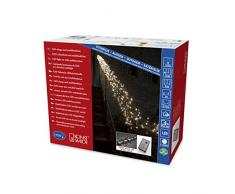 Konstsmide 3864-100 Guirlande Grappe Cluster à Micro LED, Plastique, 13 W, Blanc