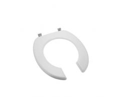 Frandis 191446 Collectivite Abattant WC Bois CharniÃ¨re Inox 45 x 38,2 x 4,5 cm