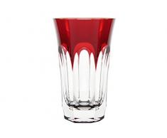 Cristal de Sévres - Verre Haut Rouge Chenonceaux Couleurs