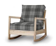 Dekoria RevÃªtement de Fauteuil Lillberg Noir Gris