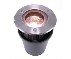 Lampe de sol Ã encastrer Light DÃ©co Quick Round, symÃ©trique, AC 220â240Â V/50â60Â Hz, 35,00Â W 730239