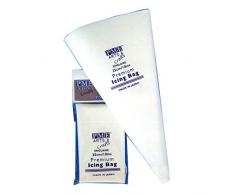 PME IB1020 Poche à Douille de Qualité Supérieure, Plastique, Blanc, 25 x 0,1 x 40 cm