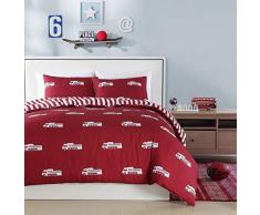 Lala + Bash Doudous sans Duvet, Rouge, 68 x 86, 20 x 26 (1 piÃ¨ce)