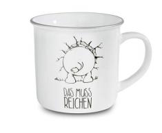 Nici 45029 Tasse en porcelaine Inscription Ich bin ici