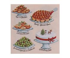 Ulster Weavers Kelly Hall Lot de 20 Serviettes de Table de NoÃ«l