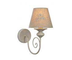 Lucide 34239/01/41 Applique Murale, Métal, E14, 40 W, Taupe