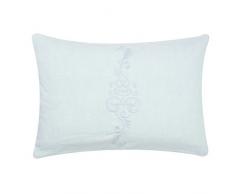 Clayre & Eef FRF36BL Coussin Garni décoratif 35 x 50 cm