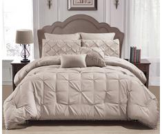 HomeMaison Doudous sans Duvet (lit Queen/King), Taupe, 102x90