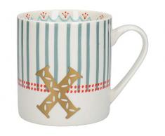 Creative Tops C000249 Mug en porcelaine anglaise Motif X