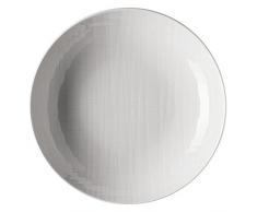 Rosenthal 11770-800001-10349 Assiette Creuse 19 cm, Porcelaine, Blanc