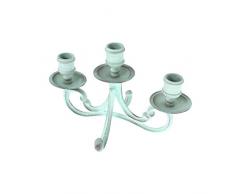 French Kitchen Collection Bougeoir, Antic Vert