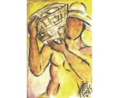 Scenolia Tableau Verre Acrylique ANDIROBA AMAZONIE 60 x 90 cm | DÃ©coration Murale Design Fait en France