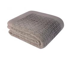 Betires Home Plaid Gris/Naturel 130Â x 170Â cm