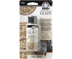 PLAID ENTERPRISES, INC. GLAZE FOLKART PUFF CRÃME 2OZ, Taille unique