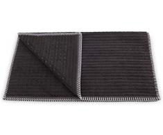 Heckett Lane Tapis de Bidet 60% Coton 40% Viscose Bambou 60 x 60 cm Antraciet