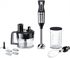 Bosch Electroménager MSM6S90B Pied mixeur, 750 W, Schwarz/edelstahl Gebürstet