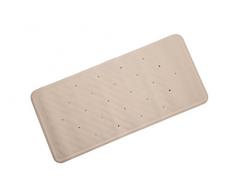 Croydex Hygiene-n-Clean Tapis de Douche antibactérien en Caoutchouc Naturel Grand modèle Blanc 34 x 74 cm