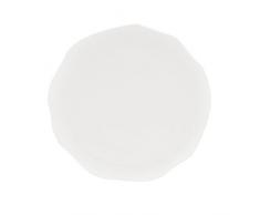 Nador Plateau Rond cm 30, Porcelaine, Blanc, 0.1Â x 0.1Â x 0.1Â cm
