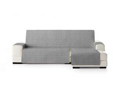 Eysa Mist Housse, Microfiber, C/6 Gris, Chaise Longue 290 cm. Adapté aux canapés de 300 à 350 cm
