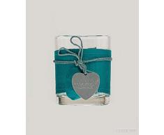 LUXE LODGE Photophore Unique Vert foncÃ©