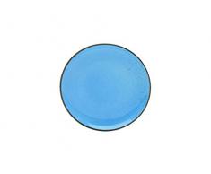 Creatable ER Dessertteller, Blue 22062 Nature Collection Lot de 6 Assiettes Ã Dessert GrÃ¨s 21 cm, Bleu