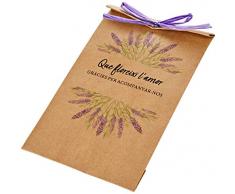 Mopec EA4230.2 Enveloppe décorée Graines de lavande Que floreixi, 11 x 19 cm, papier, multicolore, taille unique