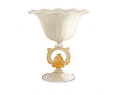 Art di Murano Vase en verre de Murano Piccola Blanc