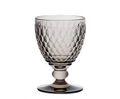 Villeroy & Boch Boston Coloured Verre à vin rouge Smoke, 310 ml, Cristal, Gris