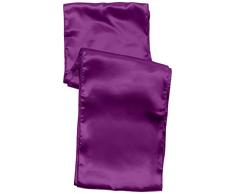 Club Green satinÃ© Chaise Cravate, Prune, 230Â mm x 3Â m