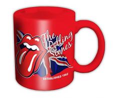 Empire Poster Rolling Stones Lick the Flag Env. Tasse de Ã 8,5 H 9,5 â Licence Rolling Stones Boxed Mug : Lick the Flag â Description : Tasse en cÃ©ramique imprimÃ©e, contenance 320 ml, sous licence officielle,