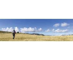 Scenolia Tableau Verre Acrylique Vercors 130 x 40 cm | Décoration Murale Design Fait en France