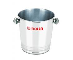 Industrias Aldaya S.L. Ã Champagne en Acier Inoxydable Seau Ã Glace avec Picots, Argent