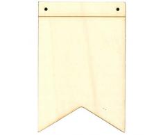 dayka Trade set fanions deux PICS multicolore, Taglia Unique