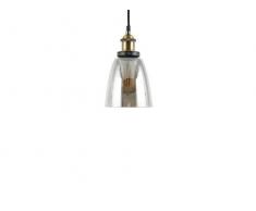Beliani Lampe Suspension chromÃ© Parma
