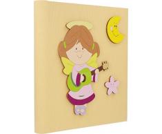 Fabula Agenda des Souvenirs « Angela Guitare », Bois, Multicolore, 19 x 24 cm