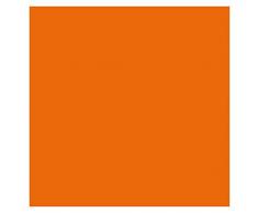 Garcia de Pou 1200 unité Double Point Serviettes 18 g/m² à mouchoirs en boîte, 33 x 33 cm, Papier, Orange, 30 x 30 x 30 cm