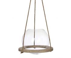 MICA Decorations Vase Transparent H28 x D30 cm