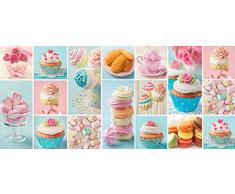 Italian Bed Linen tpcu0160Â x 240Â Tapis Cuisine, Chenille de Polyester, Multicolore Moderne 60 x 140 cm Multicolore