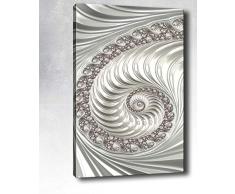 Bonamaison Peinture sur toile, multicolore, 40 x 60 cm - Conçu et fabriqué en Turquie