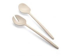 Guzzini Terre Couverts à Salade, Pio&Tito Toso, 29 cm, Marron