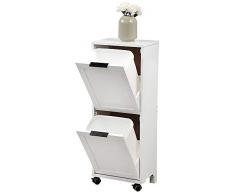 Kesper 25530 13 Armoire universelle avec systÃ¨me de tri sÃ©lectif en MDF 36 x 94 x 24 cm