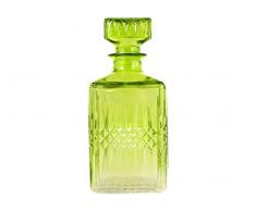Home Sablier Whisky, Lt 1, Verre, Vert, 9Â x 9Â x 23Â cm