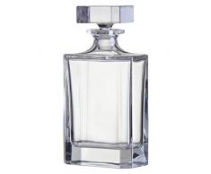 Bohemia Carafe rectangulaire unie Cristal 12,5 x 7,5 x 24 cm